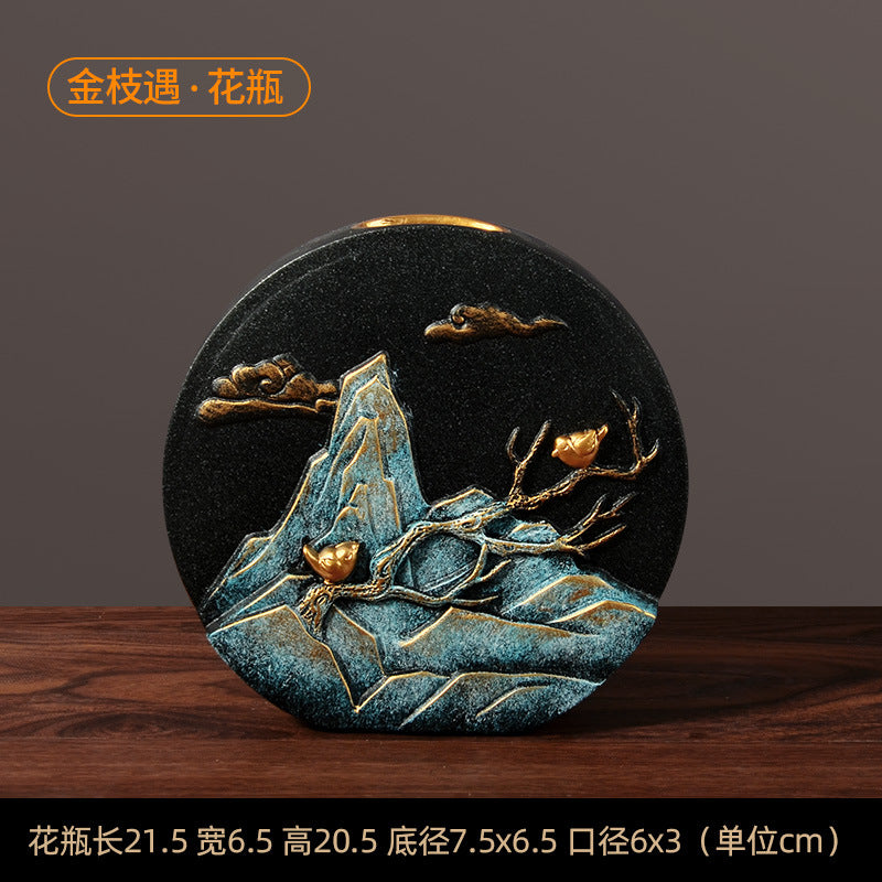 Zen vase of Chinese landscape/Wonderfuu