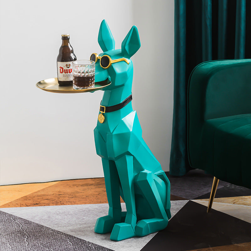 Floor-to-ceiling large dog ornaments / Wonderfuu