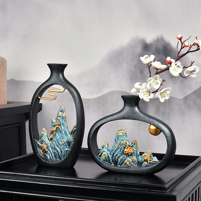 Zen vase of Chinese landscape/Wonderfuu