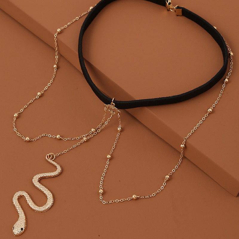 Leg chain snake-shaped multi-layer/Wonderfuu