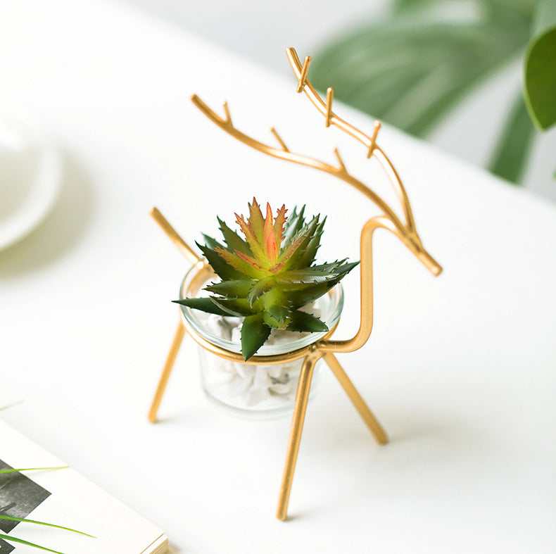 Artificial flower fleshy table decoration /Wonderfuu