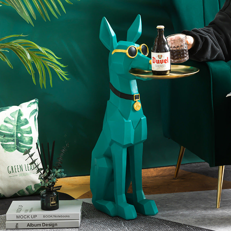 Floor-to-ceiling large dog ornaments / Wonderfuu