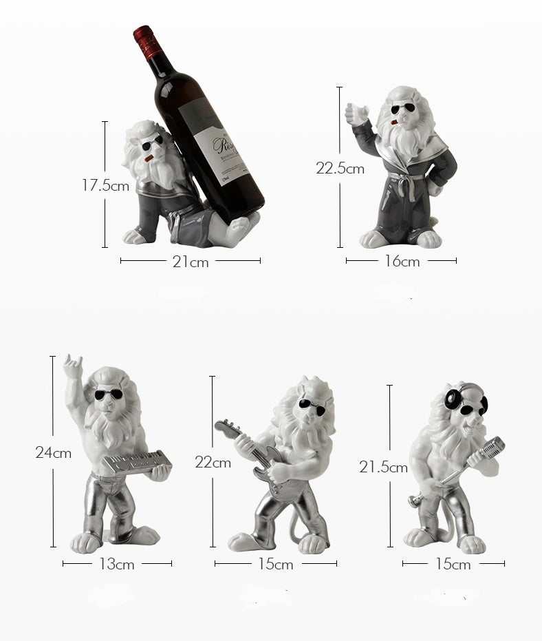 Lion wine rack&wine cabinet decoration/Wonderfuu