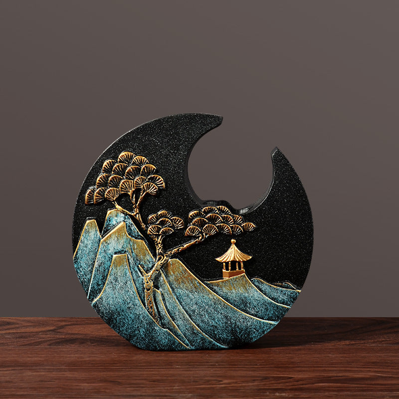 Zen vase of Chinese landscape/Wonderfuu