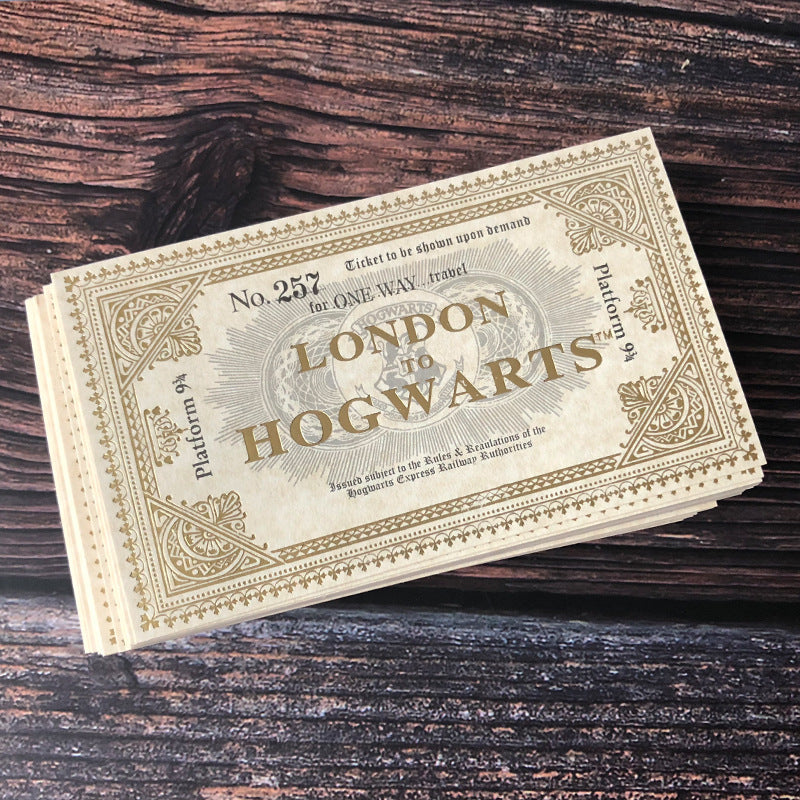 【Free】9¾ ticket from London to Hogwarts /Wonderfuu
