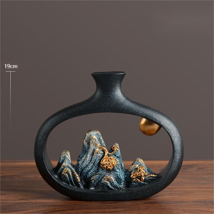 Zen vase of Chinese landscape/Wonderfuu