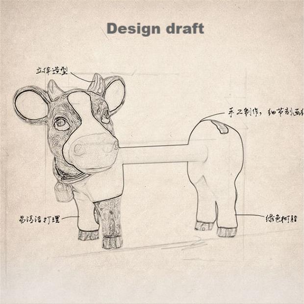 Cow tissue holder /Wonderfuu