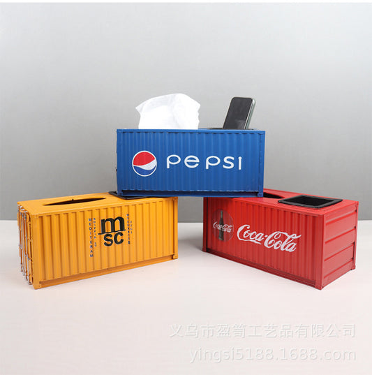 Container paper box home decoration/Wonderfuu