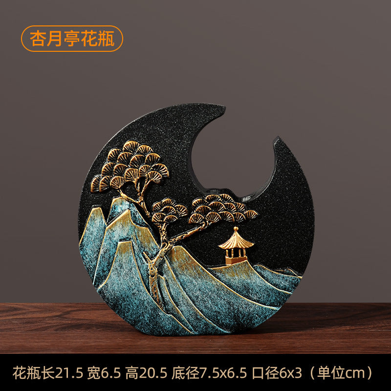Zen vase of Chinese landscape/Wonderfuu