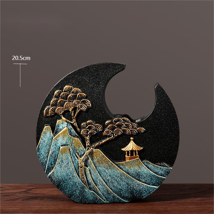 Zen vase of Chinese landscape/Wonderfuu